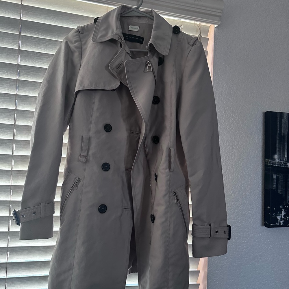 Zara Beige Trench Coat